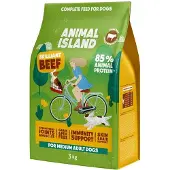Animal Island : Alimento seco para perros, "Brilliant beef", 3 kg