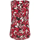 Kaffe Blusa 'KAAmber' rojo / negro / blanco