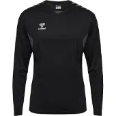 Hummel Camiseta funcional 'Authentic' gris / negro / blanco