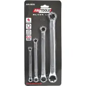 AWTOOLS : Juego de llaves de vaso Torx E6-E24 - 4 piezas