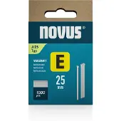 Novus 044-0091 Tackerklammern Nägel 25 mm, 1.000 St.