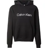 Calvin Klein Sudadera 'Logo' negro / blanco