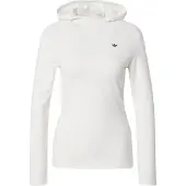 Adidas Essential Hooded Ls Cloud White Talla: M | Sudaderas con Capucha Outlet | Mujer | Blanco