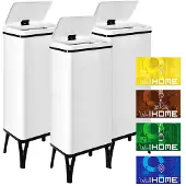 Wellhome Botes De Basura Inteligentes 60l 3 Unidades