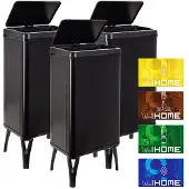 Wellhome Botes De Basura Inteligentes 50l 3 Unidades