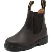 Bisgaard Botas 'Kim' chocolate / negro / blanco