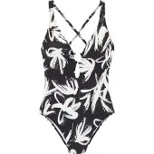 French Connection Traje de baño negro / blanco