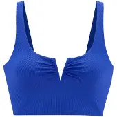 Venice beach Top de bikini azul real