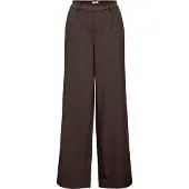 Object Pantalón plisado 'OBJLisa' chocolate