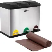 Wellhome Papelera De Reciclaje 45l 3 Unidades