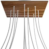 Creative Cables Kroq4012f110 Xxl Kit De Madera Cuadrada Rose-one