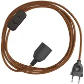 Creative Cables Portalámparas E14 Con Cable Snakebis 3 M