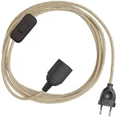 Creative Cables Portalámparas E14 Con Cable Snakebis 3 M