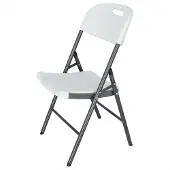 Wellhome Silla De Catering Con Estructura Metálica 45x53x87 Cm