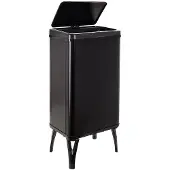 Wellhome Cubo De Basura Inteligente Con Apertura Automática Y Contacto Manual 50l