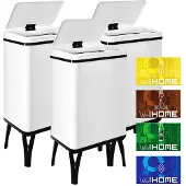 Wellhome Botes De Basura Inteligentes 40l 3 Unidades