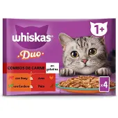 Whiskas Comida Húmeda Para Gatos Duo 13x4x85g
