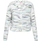 Mymo Cárdigan negro / offwhite