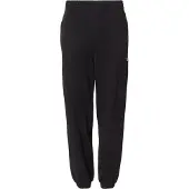 Calvin Klein Jeans Pantalón 'Monogram Cuffed' negro / blanco