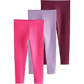 Next Leggings lavanda / rosa / rojo vino