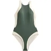 Next Traje de baño crema / caqui