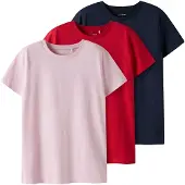 TWO SOON Camiseta navy / rosa / rojo sangre