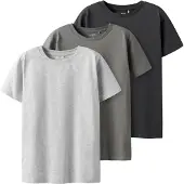 TWO SOON Camiseta gris / gris oscuro