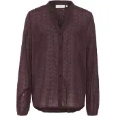 Kaffe Blusa 'KAMay' chocolate