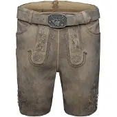 Spieth & Wensky Pantalón tradicional 'Graben' marrón claro