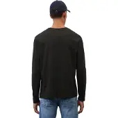 Marc O'Polo Camiseta negro / blanco