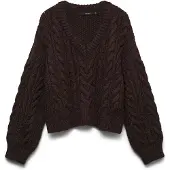 Vero Moda Jersey marrón / marrón oscuro
