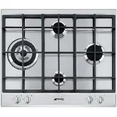 Smeg Placa De Gas Slr64sgh 60 Cm 4 Fuegos