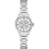 Fossil Reloj analógico 'GILMORE' negro / plata