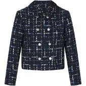 Faina Blazer azul / negro / blanco