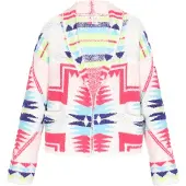 IZIA Cárdigan azul / marino / rosa / offwhite