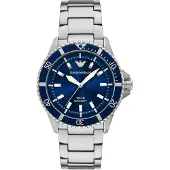 Emporio Armani Reloj analógico navy / plata