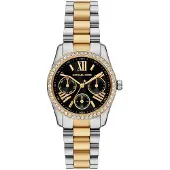Michael Kors Reloj analógico 'LEXINGTON LUX' oro / plata