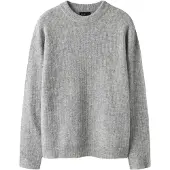 LMTD Jersey 'NLMKLEAVE' gris