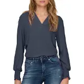 ONLY Blusa 'ONLMETTE' azul oscuro