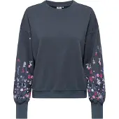 ONLY Sudadera 'ONLBrooke' azul noche / lila / rosa / blanco