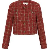 IZIA Blazer capuchino / rojo