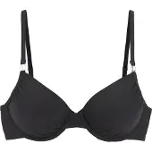 LASCANA Top de bikini negro