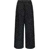 ONLY Pantalón 'ONLNOVA' negro / blanco