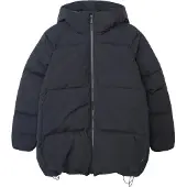 Selfhood - Women's Hip-length Puffer - Parka size L, negro