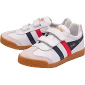 Gola Zapatillas HARRIER LEATHER VELCRO niño - Blanco - 30