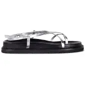 Comma Shoes Light-grey Talla: 36 | Chancletas Outlet | Mujer | Gris