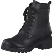 Marco Tozzi Botines con cordones negro