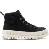 Palladium Botines con cordones 'Pallashock' negro