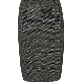 Kaffe Falda 'KAtippie' crema / negro