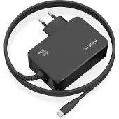 Aisens Cargador De Pared Usb-a Y Usb-c Asch-1pd90wl034-bk